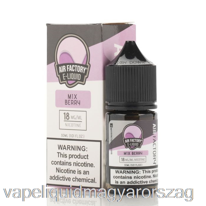 Mix Berry - Levegő Gyári Sók Eliquids - 30ml 36mg Vape Pen